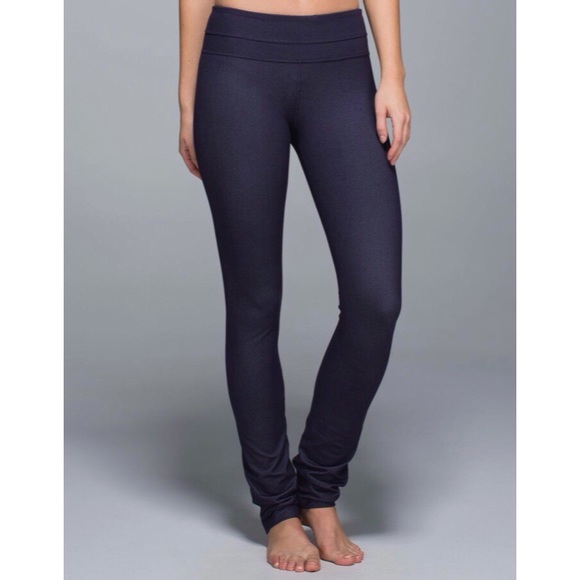 Lululemon Skinny Groove Pant Black Grape - Picture 15 of 15